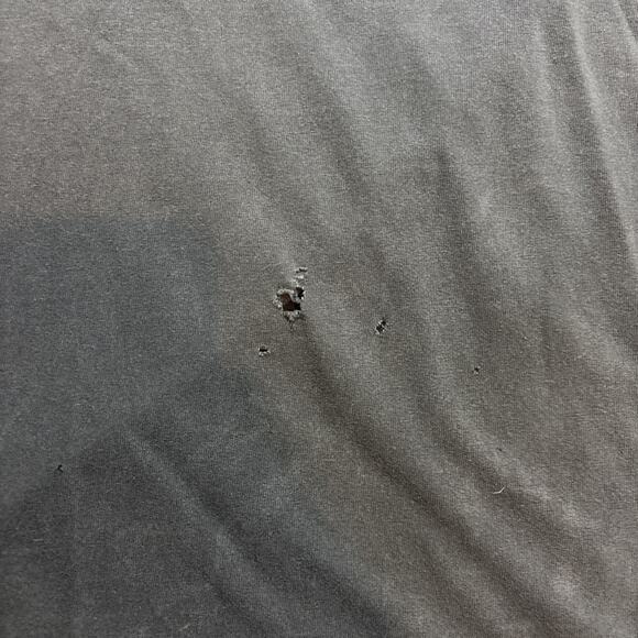 Volcom T-Shirt L Black Logo Skate Surf Streetwear Distressed Y2K Tee - Picture 2 of 9